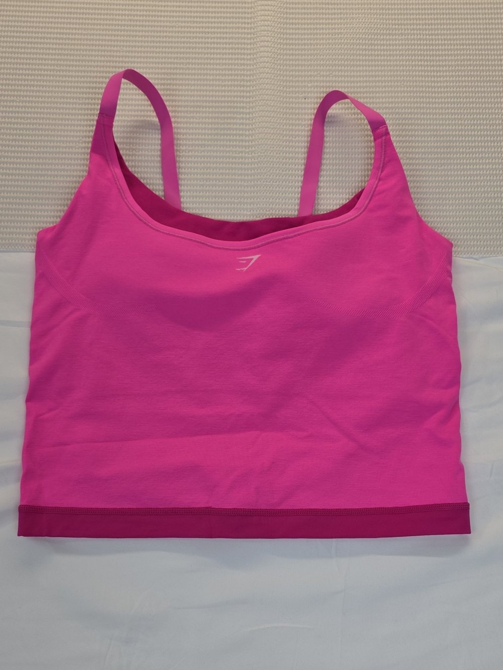 Gymshark Hot Pink Crop Sports Tank Top XXL
